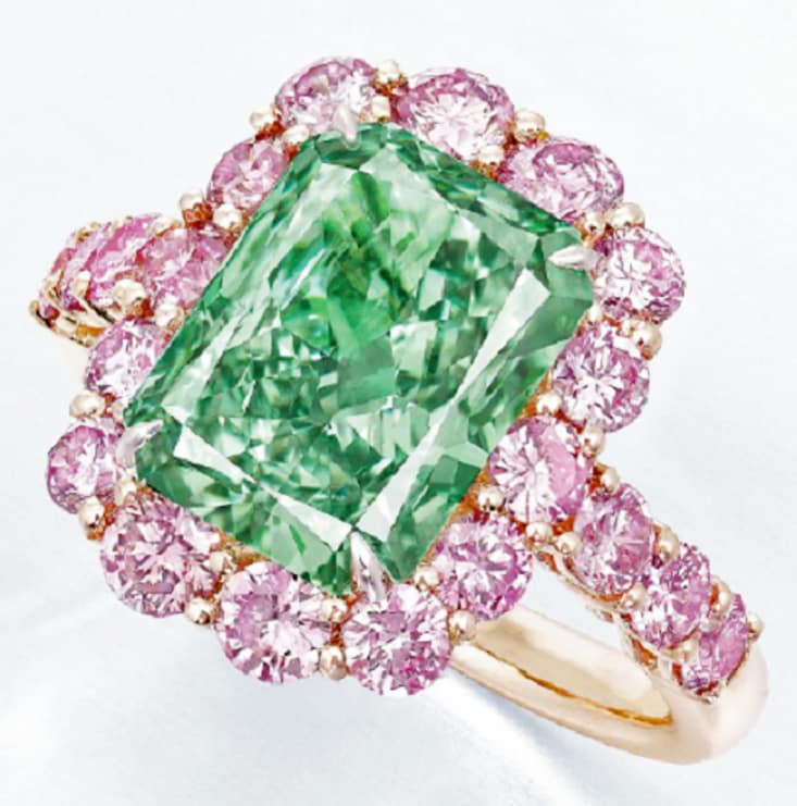 green diamonds