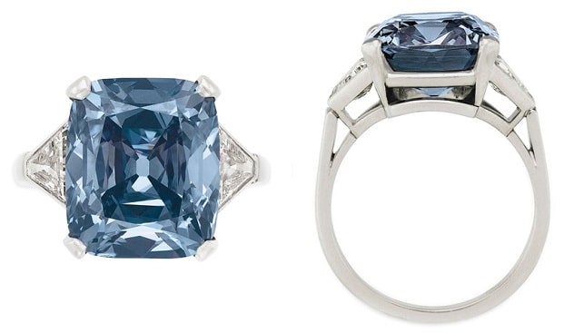 Blue diamonds and Ol Blue Eyes on show at New York auctions