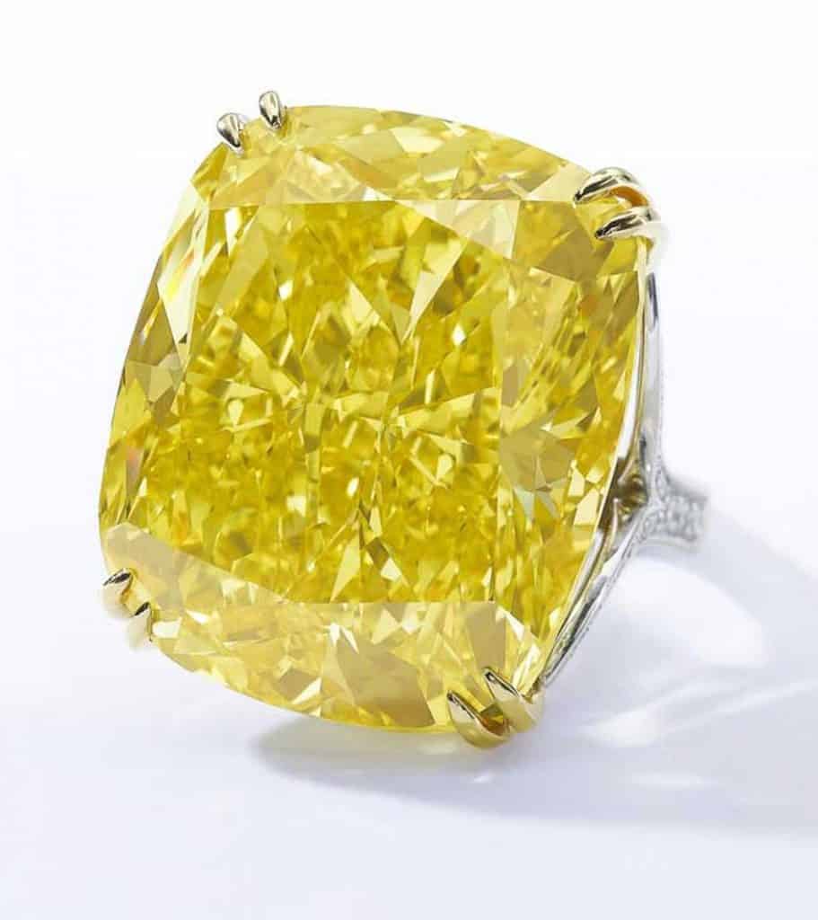 fancy vivid yellow diamond