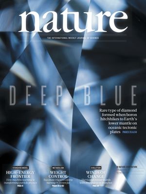 Nature magazine cover