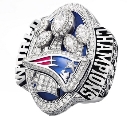 The Super Bowl diamond ring of fame