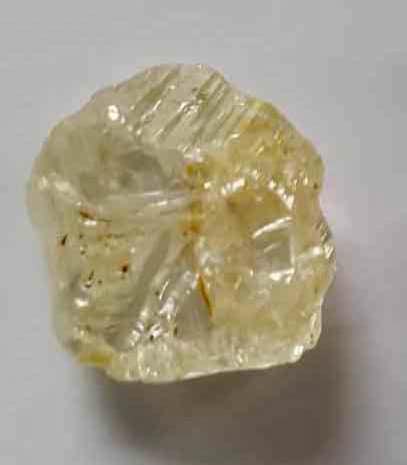 The 114.12-carat rough diamond