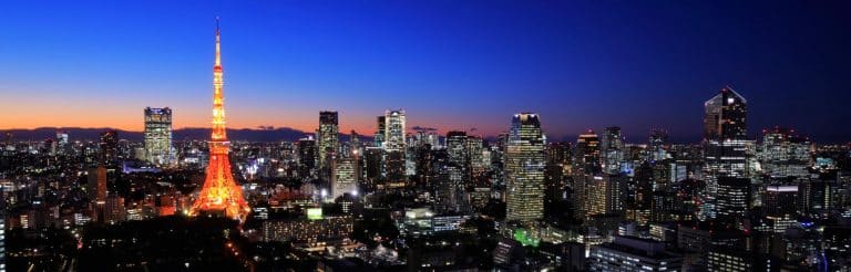 Tokyo skyline