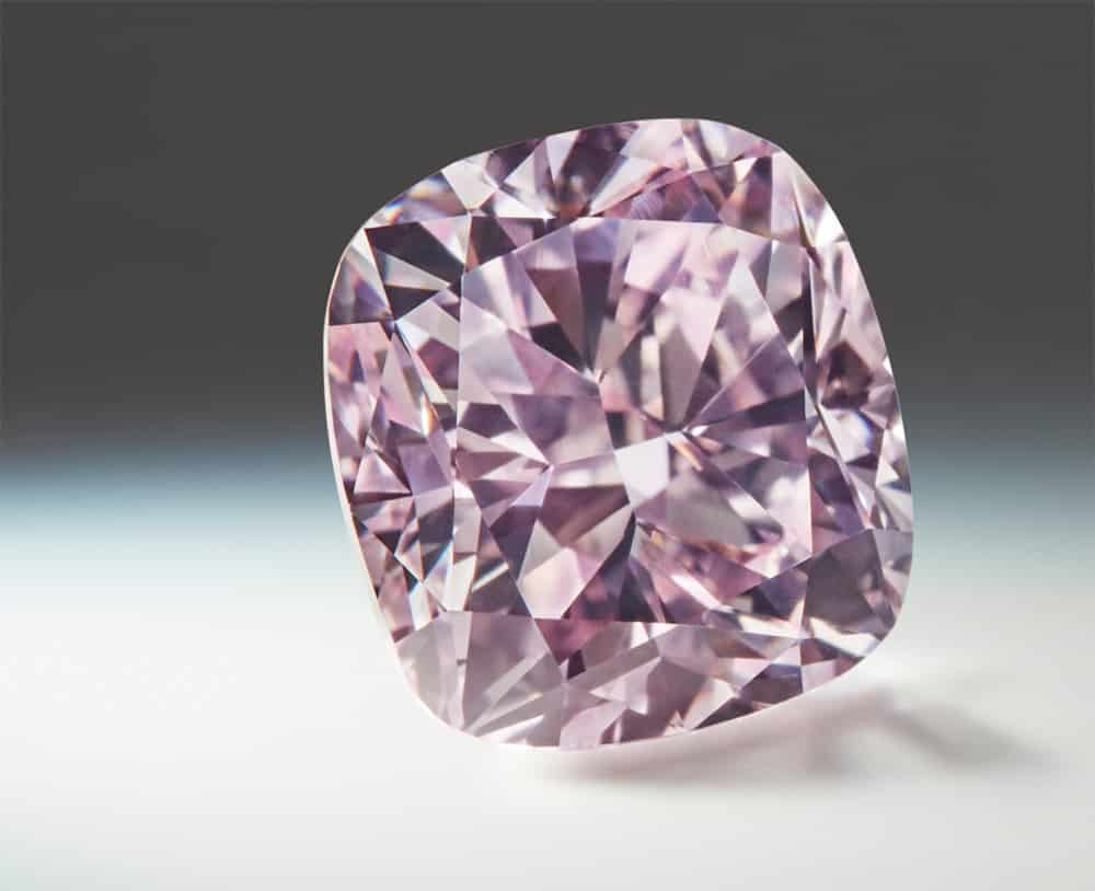 fancy purple pink diamond.