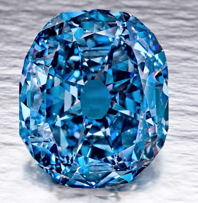 fancy blue diamond, the Wittelsbach-Graff
