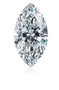 Example of a Marquise cut diamond to show the mm to carat section for this kind of cut.