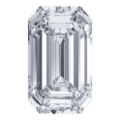 Emerald cut diamond