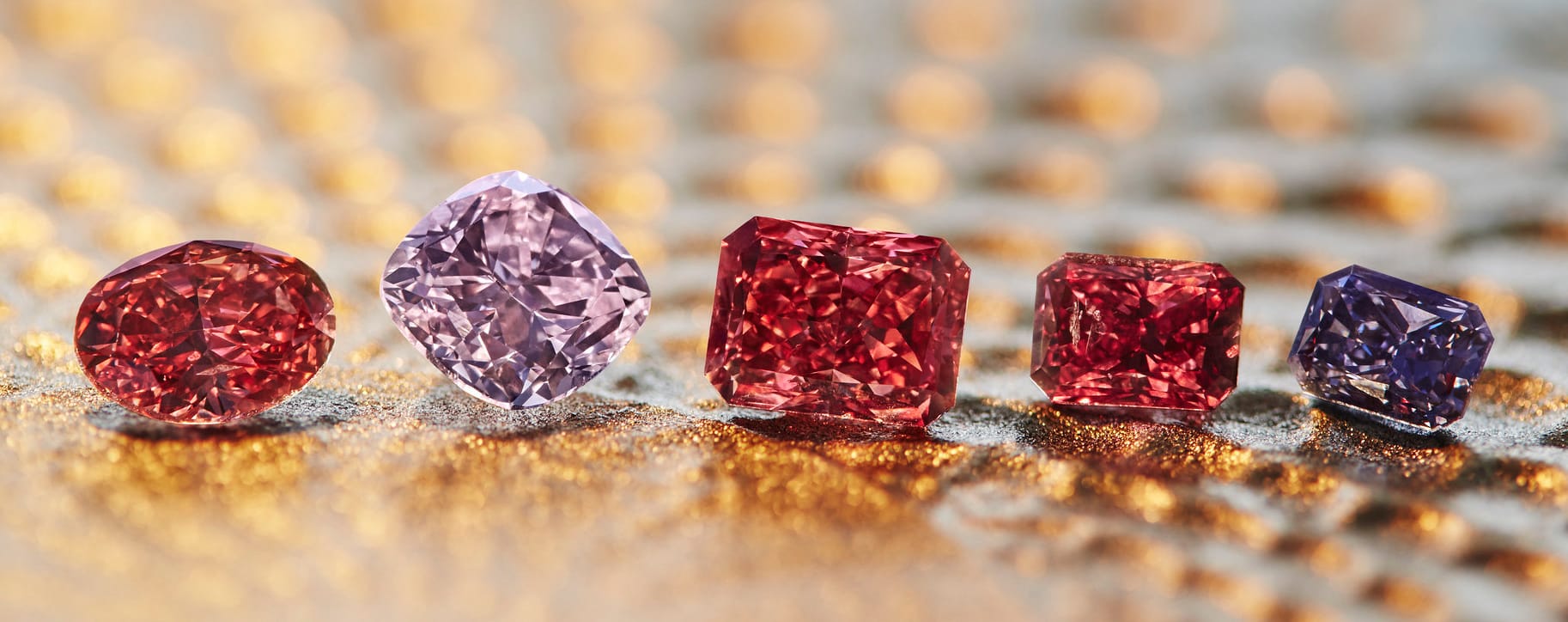 five diamond stones
