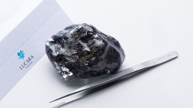 Largest rough diamond hot sale