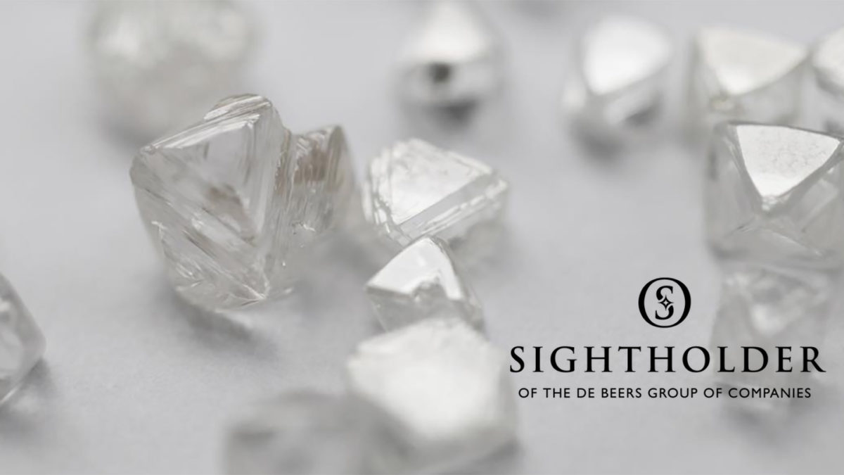 to work with diamond company De Beers Group to