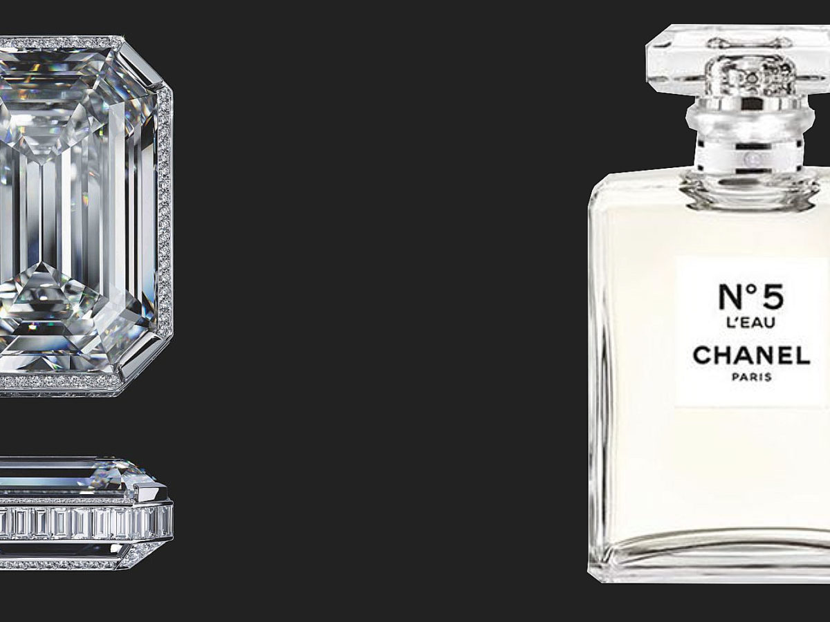 Chanel diamond top perfume