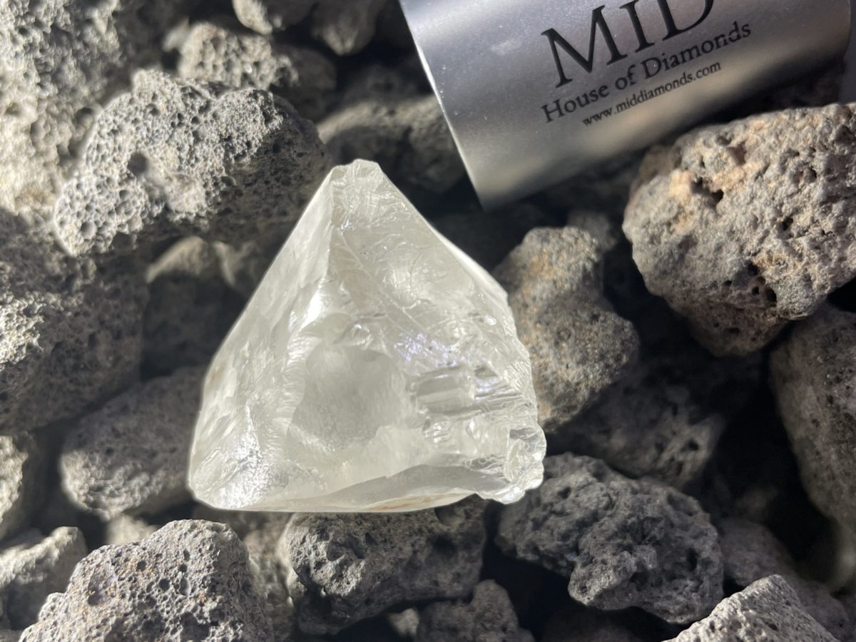 ORAFIN By MID House Of Diamonds: A 200 carat rough diamond found