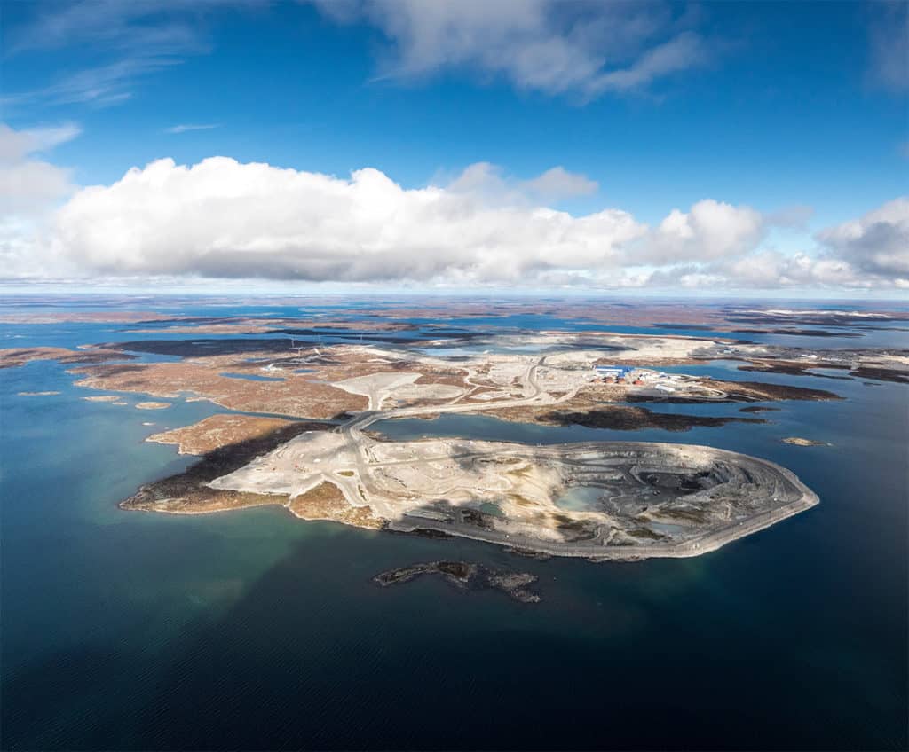 Diavik mine in Canada’s Northwest Territories