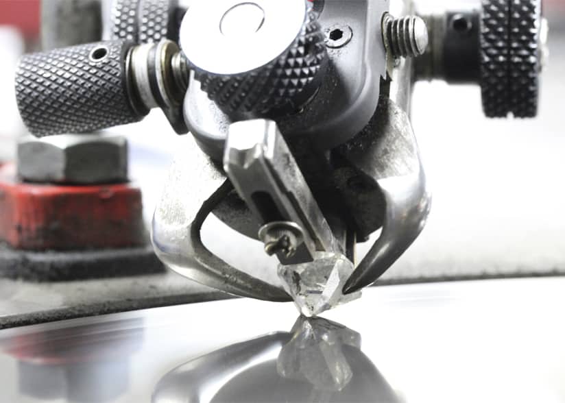 Diamond polishing