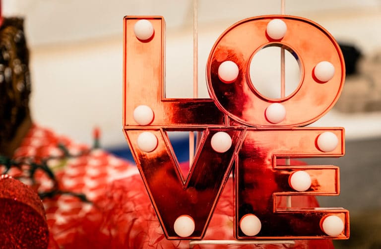 LOVE sign
