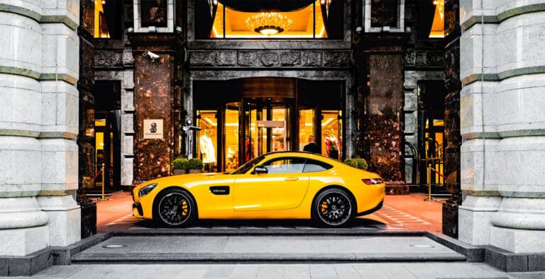 A selection of luxury brands in Russia