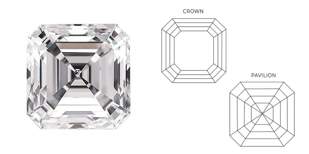 Asscher Cut diamond