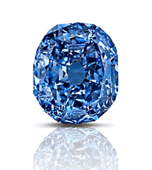 De Beers Cullinan - the rarest blue diamond at auction in Hong