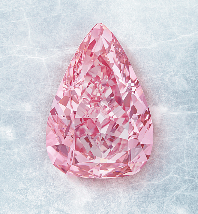 The 18.8-carat Fortune Pink