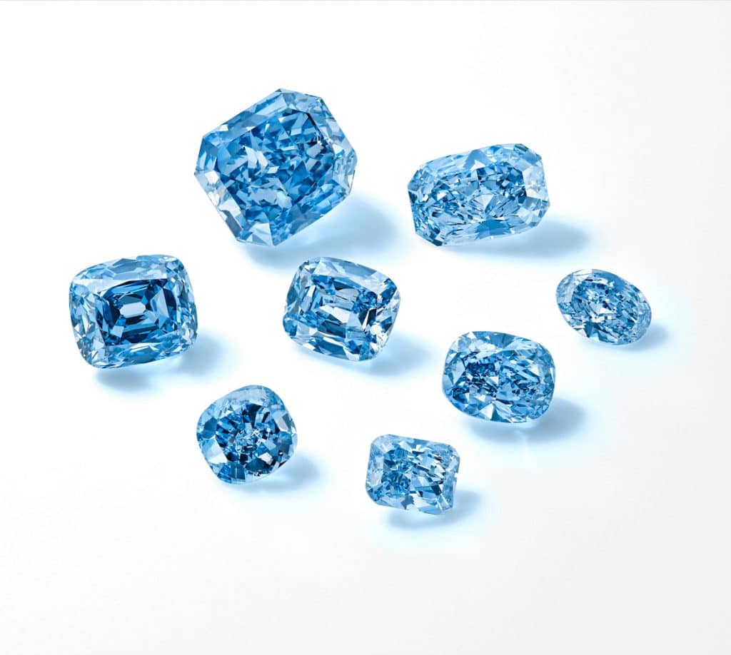 De Beers’ Blue Collection