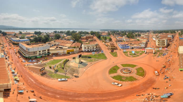 Bangui, capital of the Central African Republic