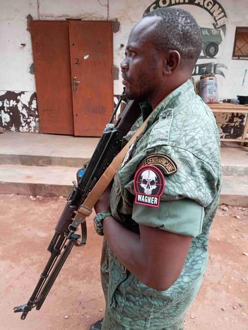 Central African Republic combatant