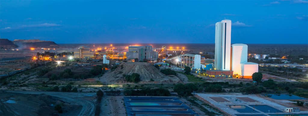 The Jwaneng diamond mine