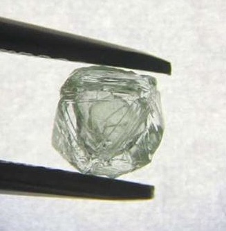 UNUSUAL DIAMOND WITHIN A DIAMOND
