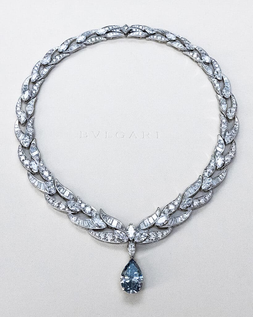 11.6-CARAT VIVID BLUE DIAMOND RING BY BULGARI