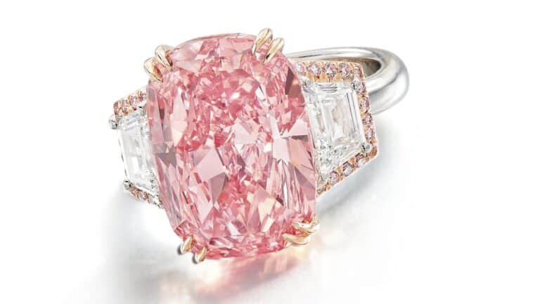 Williamson Pink Star Diamond ring