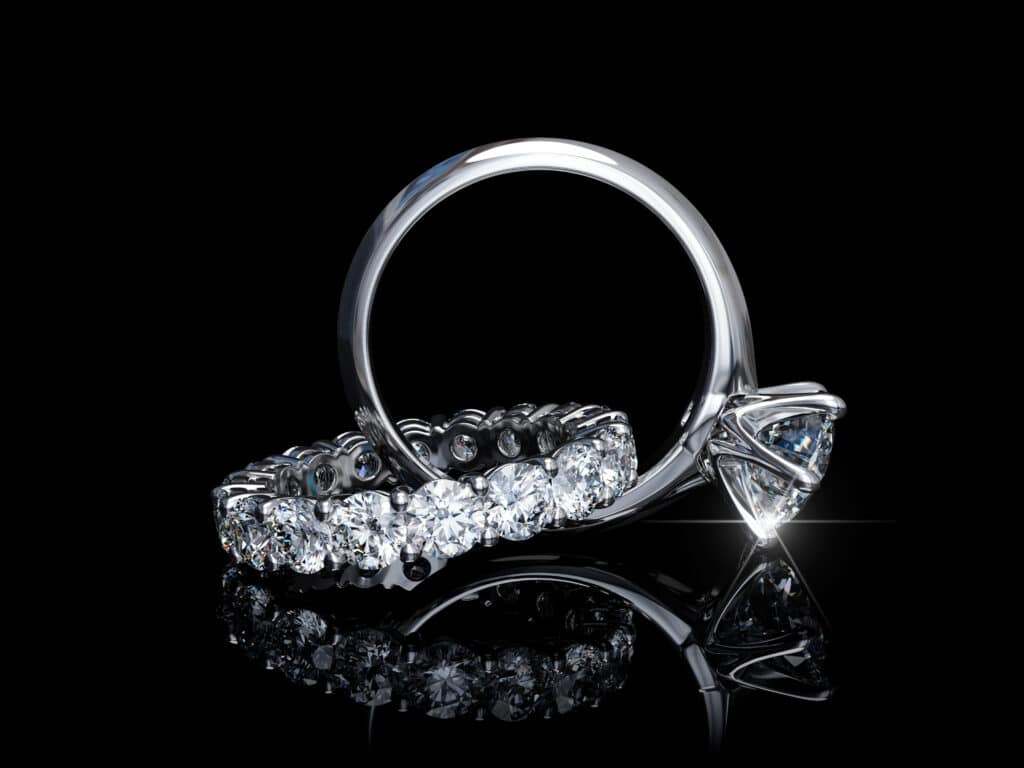 Engagement rings and diamond rings