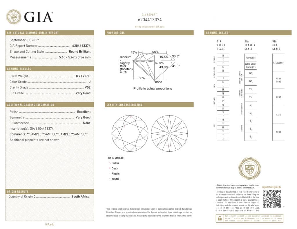 A grading report is not a proof of origin. For EU-bound diamonds, origin documentation matters just as much.