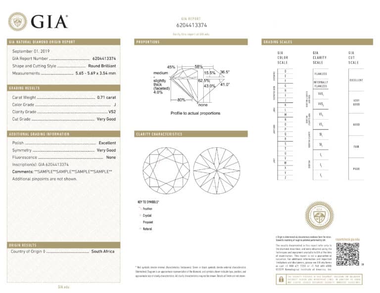 A grading report is not a proof of origin. For EU-bound diamonds, origin documentation matters just as much.